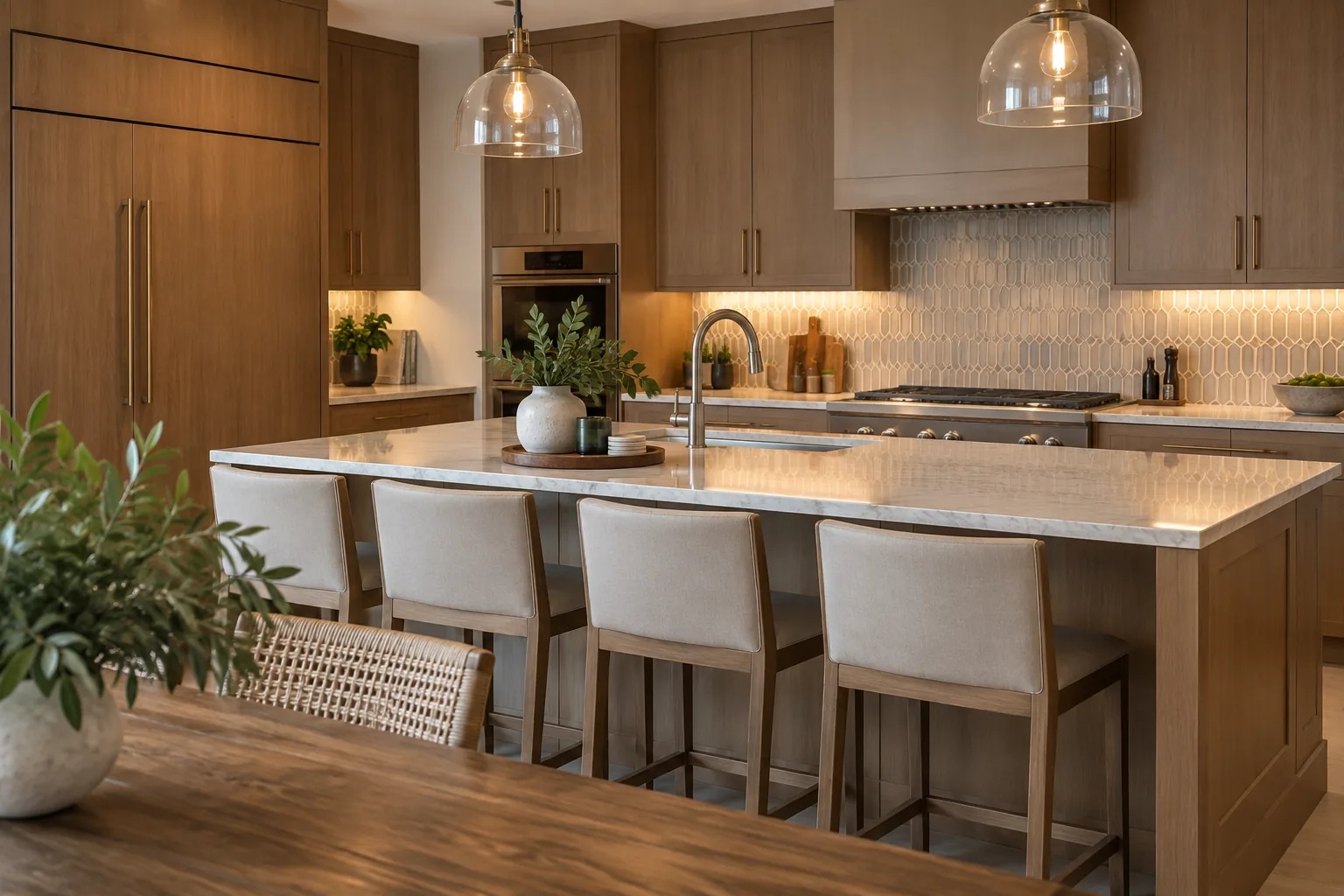 Clean, thoughtfully prepared space for deep cleaning